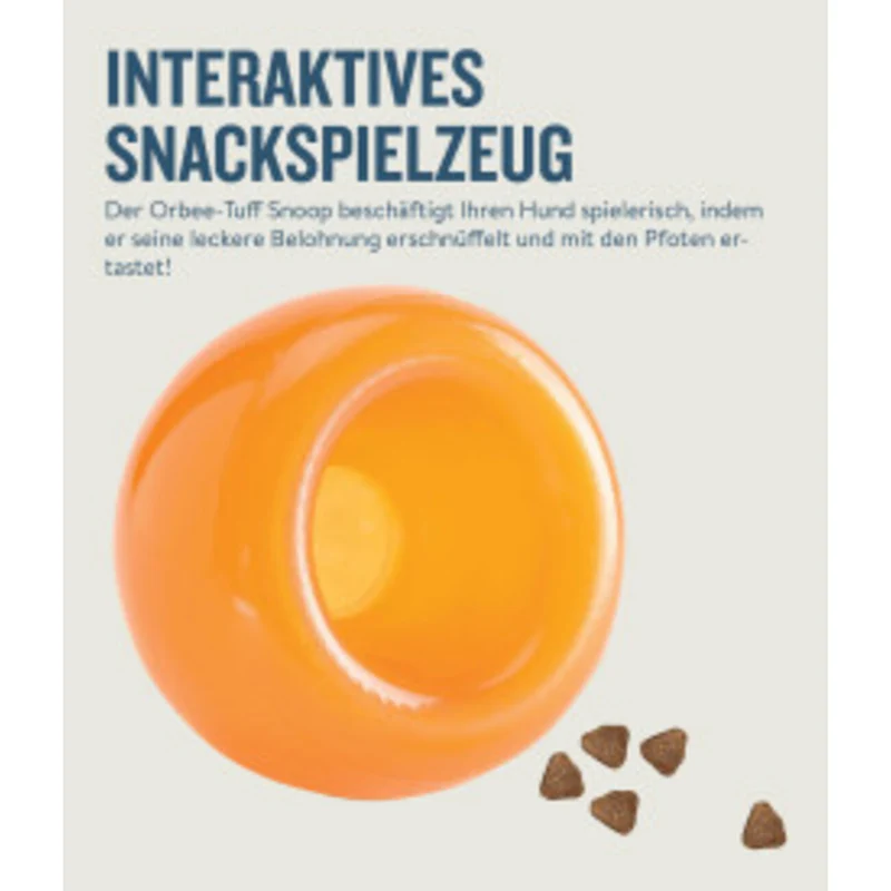 Orbee-Tuff Snoop Ø ca. 12,5 cm Interaktives Snackspielzeug