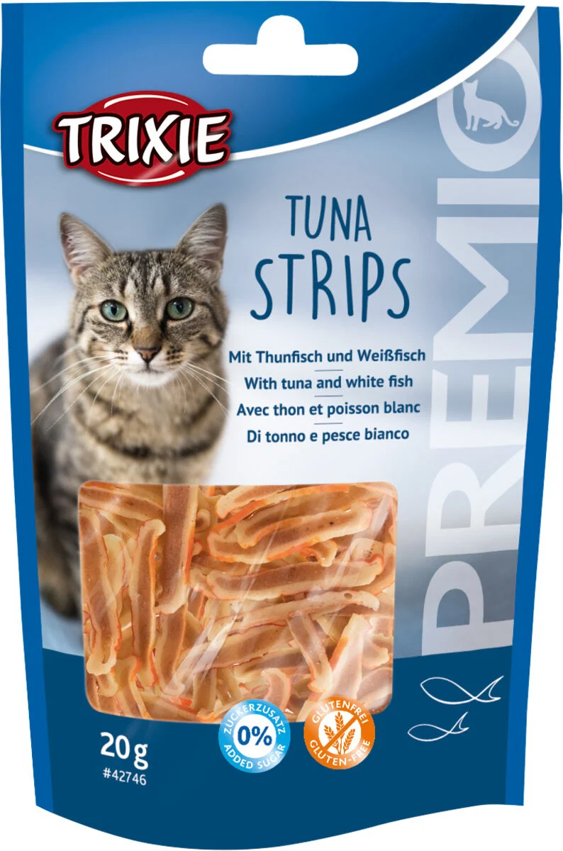 Premio Strips mit Thunfisch & Weißfisch