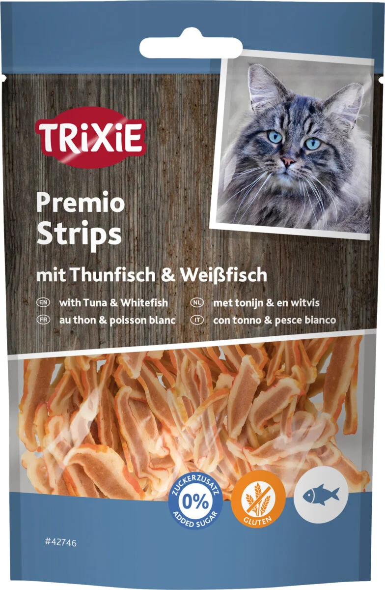 Premio Strips mit Thunfisch & Weißfisch