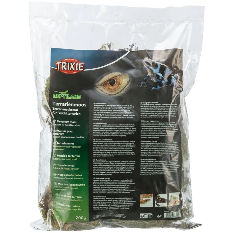 Terrarien-Moos, Substrat für Feuchtterrarien