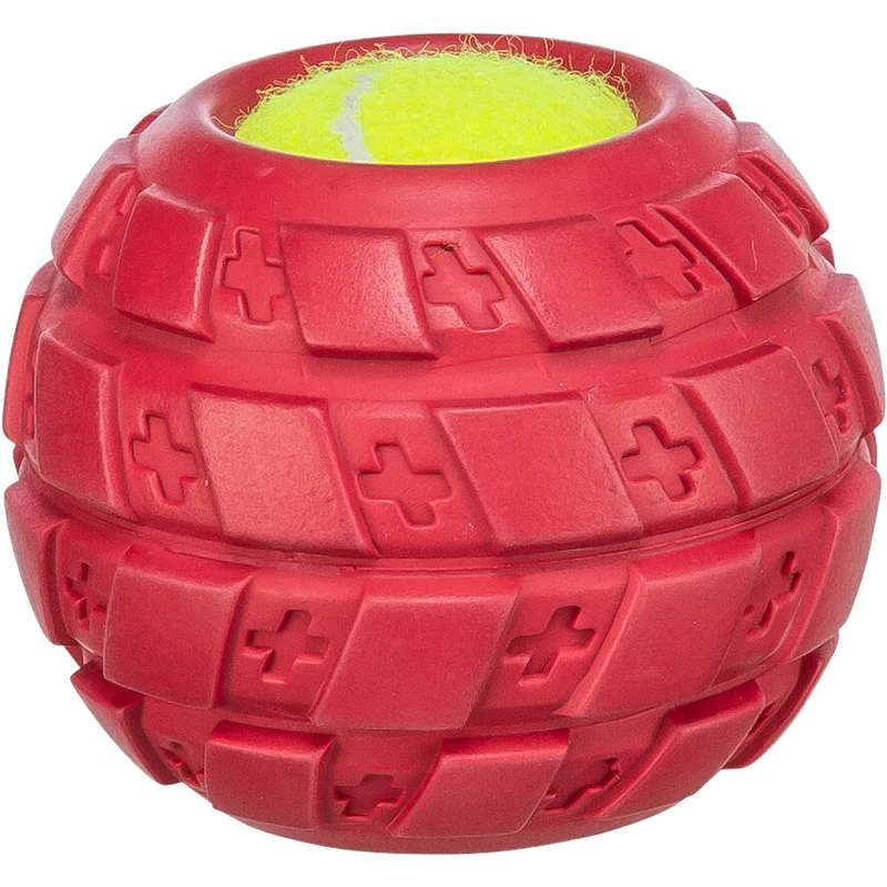Tennisball im Reifen, Naturgummi