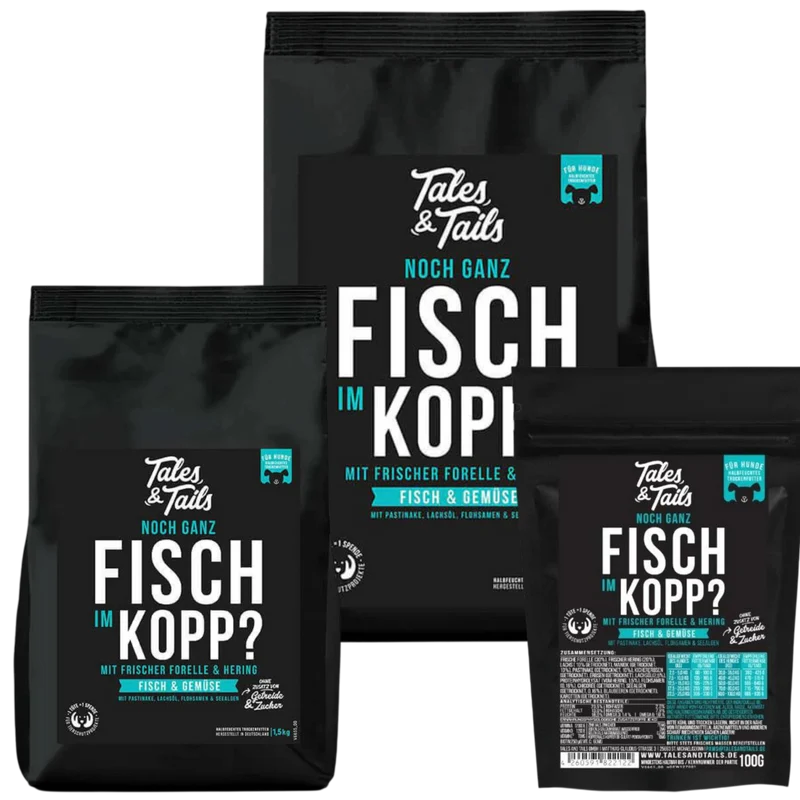 Tales & Tails Dog – Noch ganz Fisch im Kopp