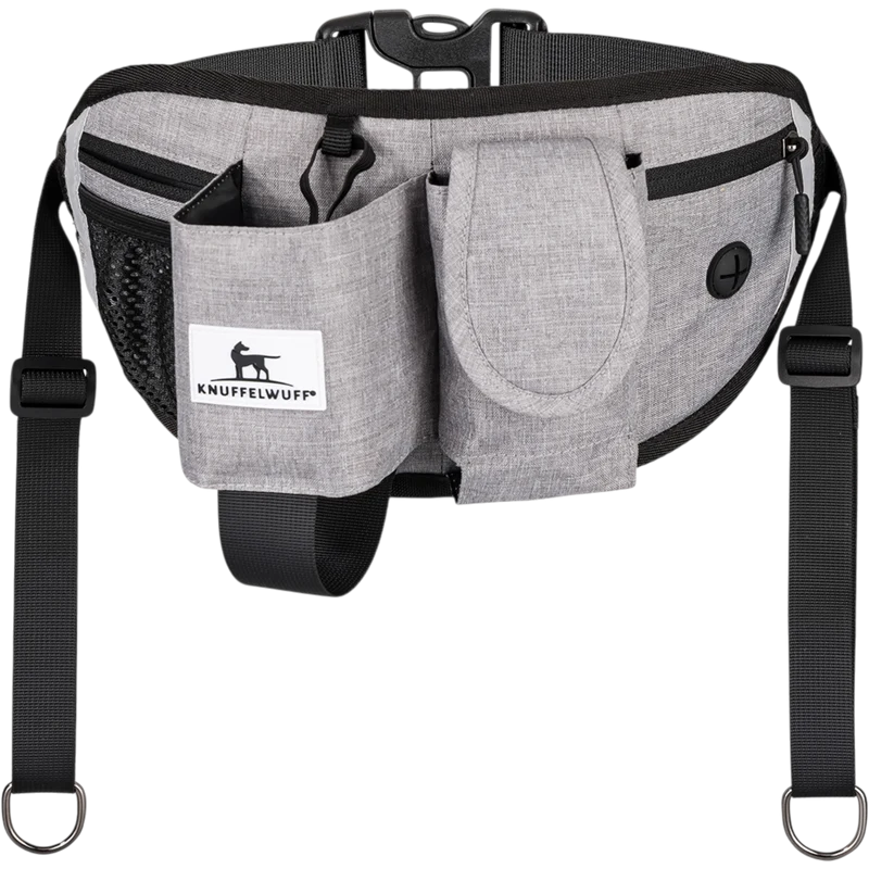 Knuffelwuff - Joggingtasche Bunbury mit Bungee-Leine