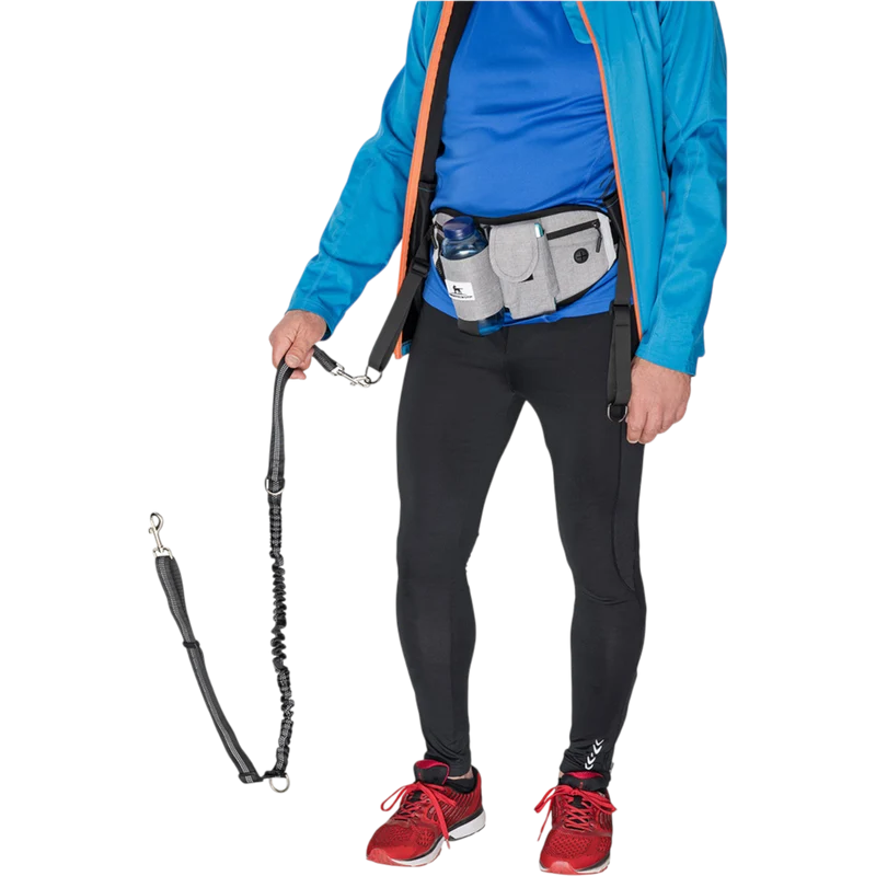 Knuffelwuff - Joggingtasche Bunbury mit Bungee-Leine