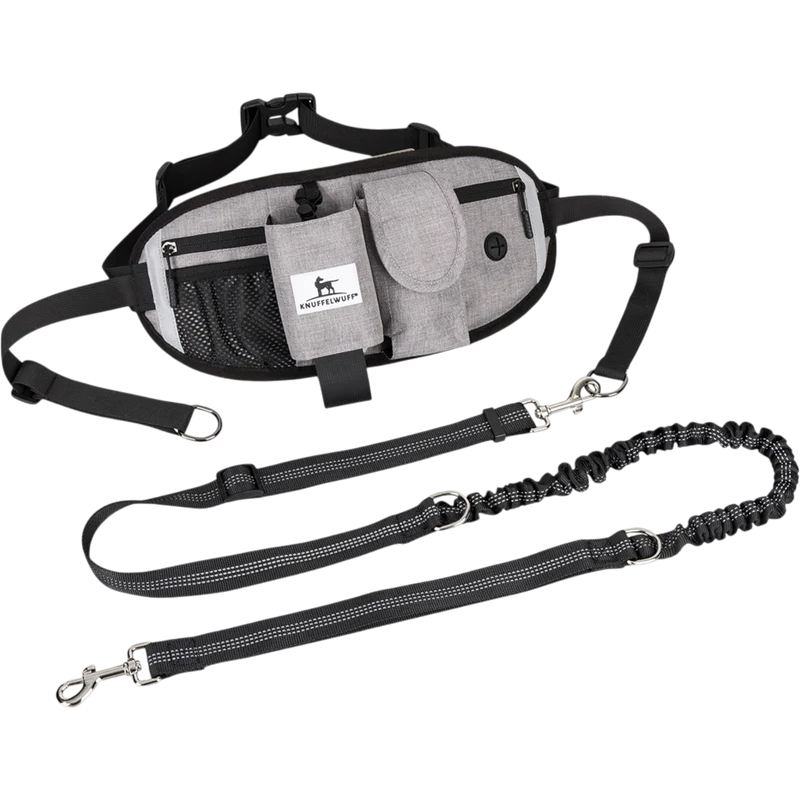 Knuffelwuff - Joggingtasche Bunbury mit Bungee-Leine
