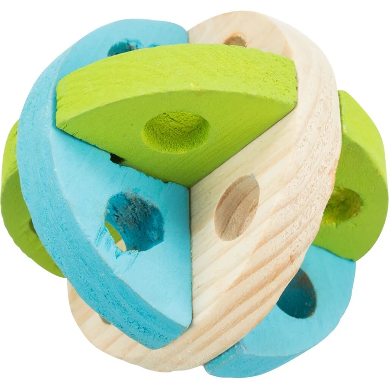 Spiel- und Snackball, Holz