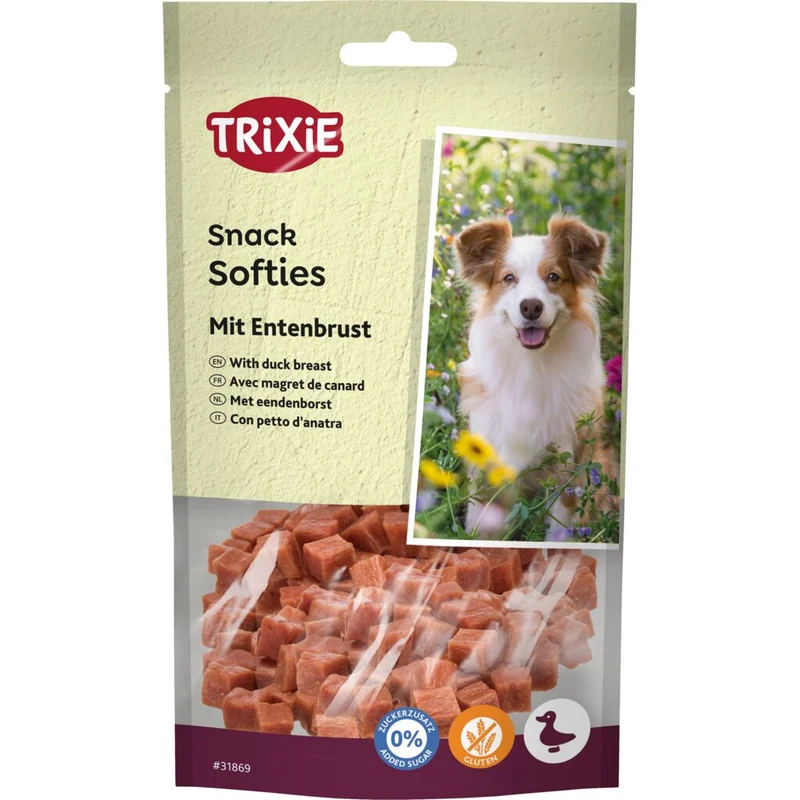 Softies mit Entenfleisch