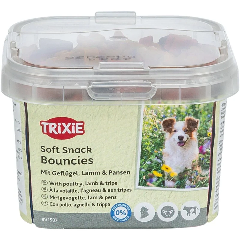 Soft Snack Bouncies mit Geflügel, Lamm & Pansen