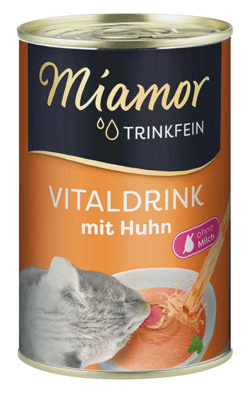 De Hun’nenhoff | Miamor Trinkfein – Vitaldrink mit Huhn (135 ml Dose)