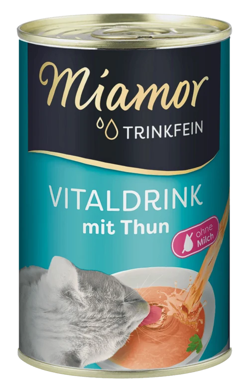 De Hun’nenhoff | Miamor Trinkfein – Vitaldrink mit Thunfisch (135 ml Dose)