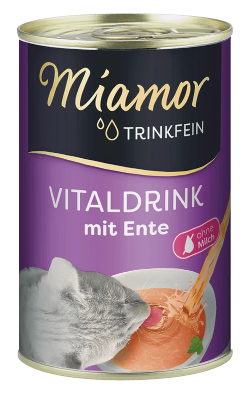 De Hun’nenhoff | Miamor Trinkfein – Vitaldrink mit Ente (135 ml Dose)