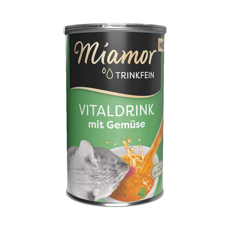 De Hun’nenhoff | Miamor Trinkfein – Vitaldrink mit Gemüse & Huhn (135 ml Dose)