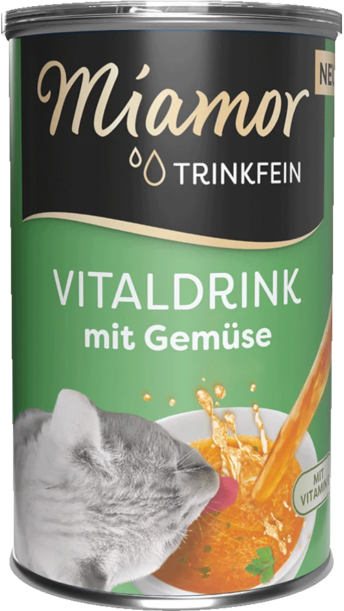 De Hun’nenhoff | Miamor Trinkfein – Vitaldrink mit Gemüse & Huhn (135 ml Dose)