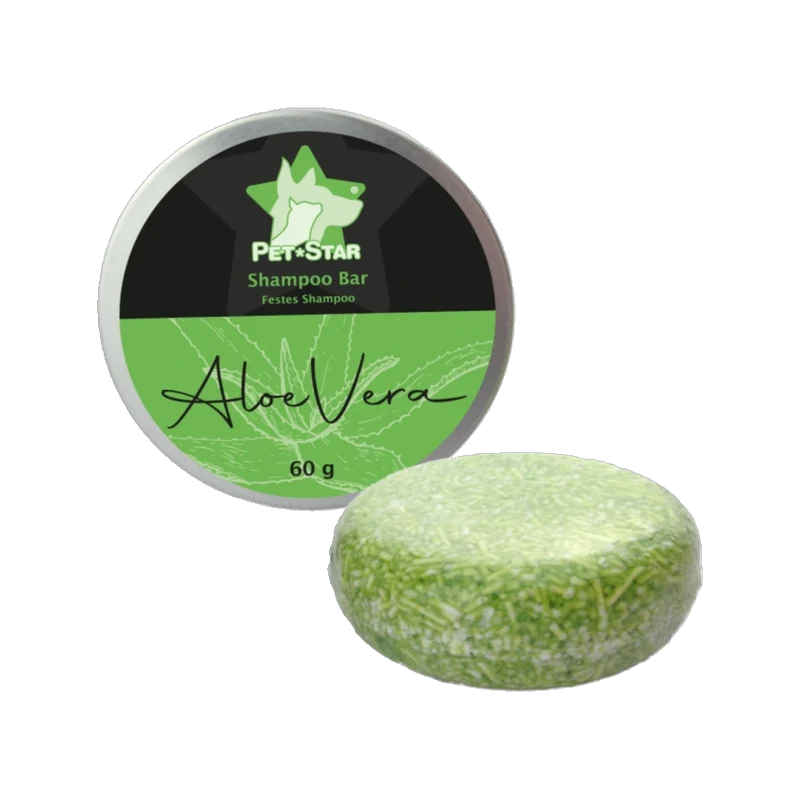 Pet-Star Shampoo - Festes Shampoo mit Aloe Vera