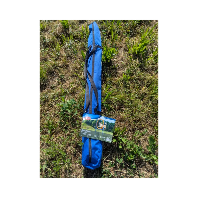 Trixie Agility Ring – Verstellbarer Sprungreifen für aktives Hundetraining