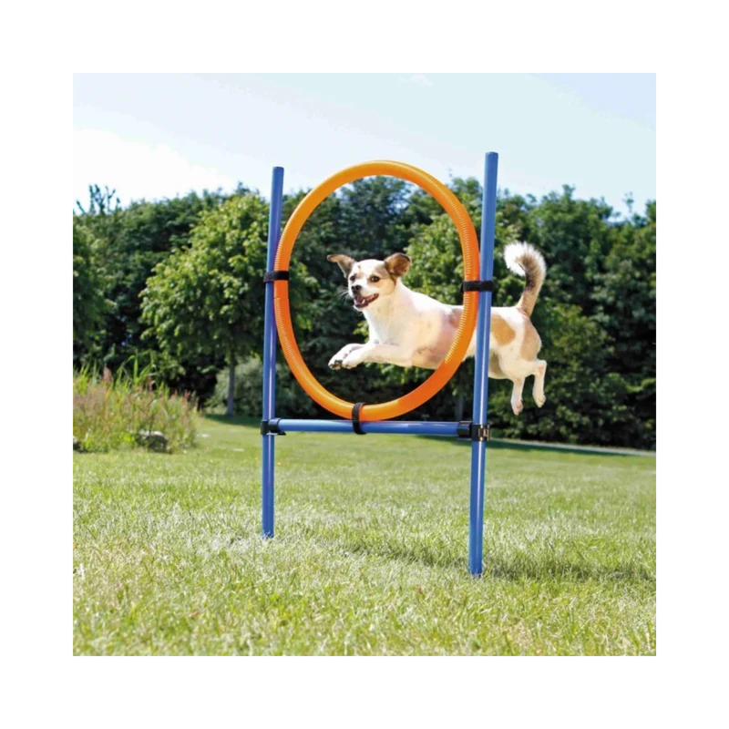 Trixie Agility Ring – Verstellbarer Sprungreifen für aktives Hundetraining