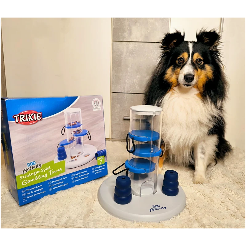 Dog Activity Gambling Tower – Strategietraining für schlaue Spürnasen