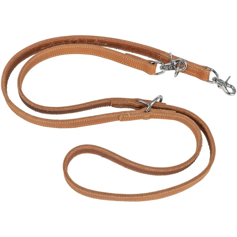 Rustic Fettleder-V-Leine Heartbeat