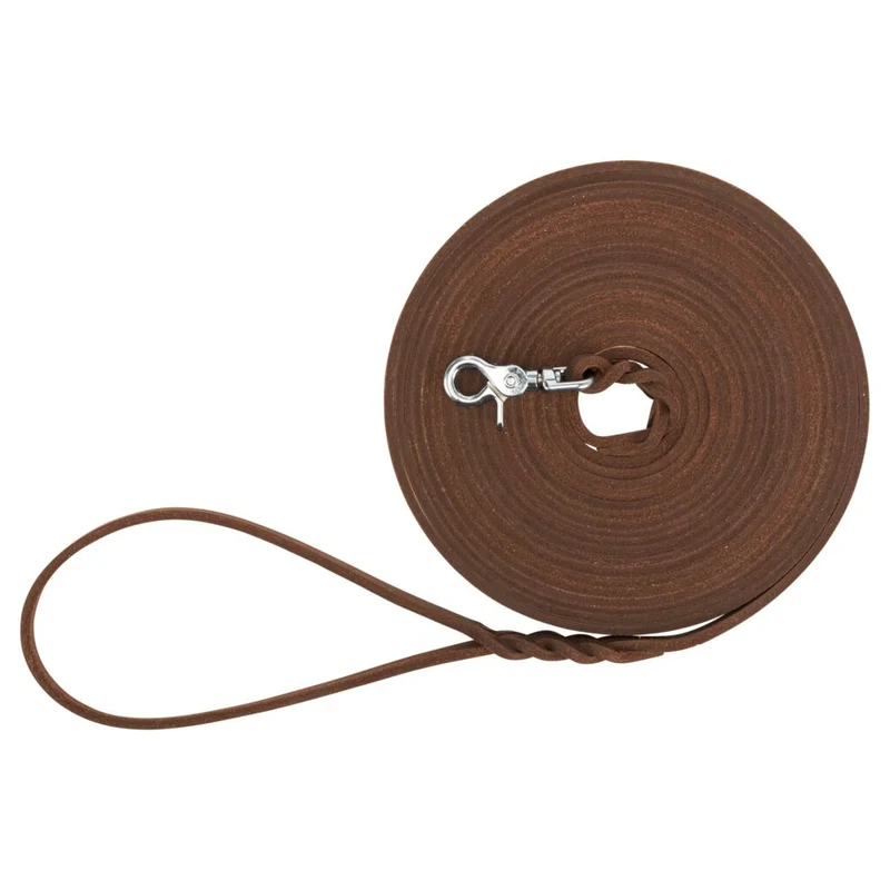 Rustic Fettleder-Schleppleine