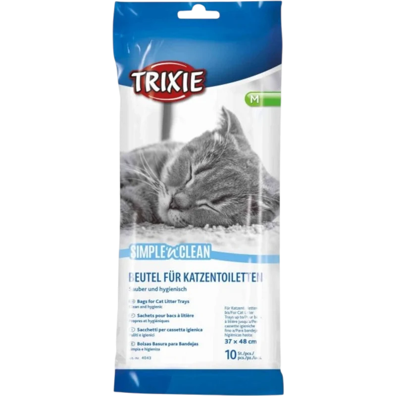Trixie Toilettenbeutel 10er Pack – Für eine saubere und hygienische Katzentoilette!