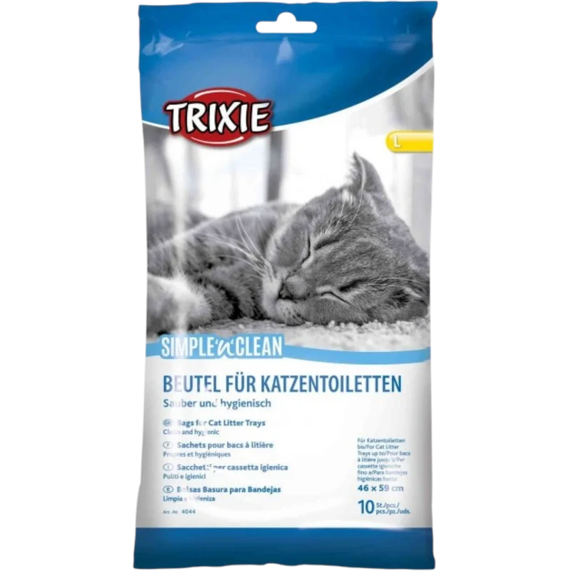 Trixie Toilettenbeutel 10er Pack – Für eine saubere und hygienische Katzentoilette!