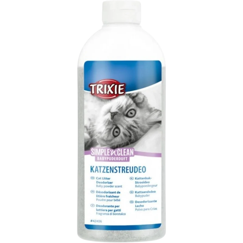 Trixie Simple'n'Clean Katzenstreudeo – Für eine frische, saubere und wohlriechende Katzentoilette!