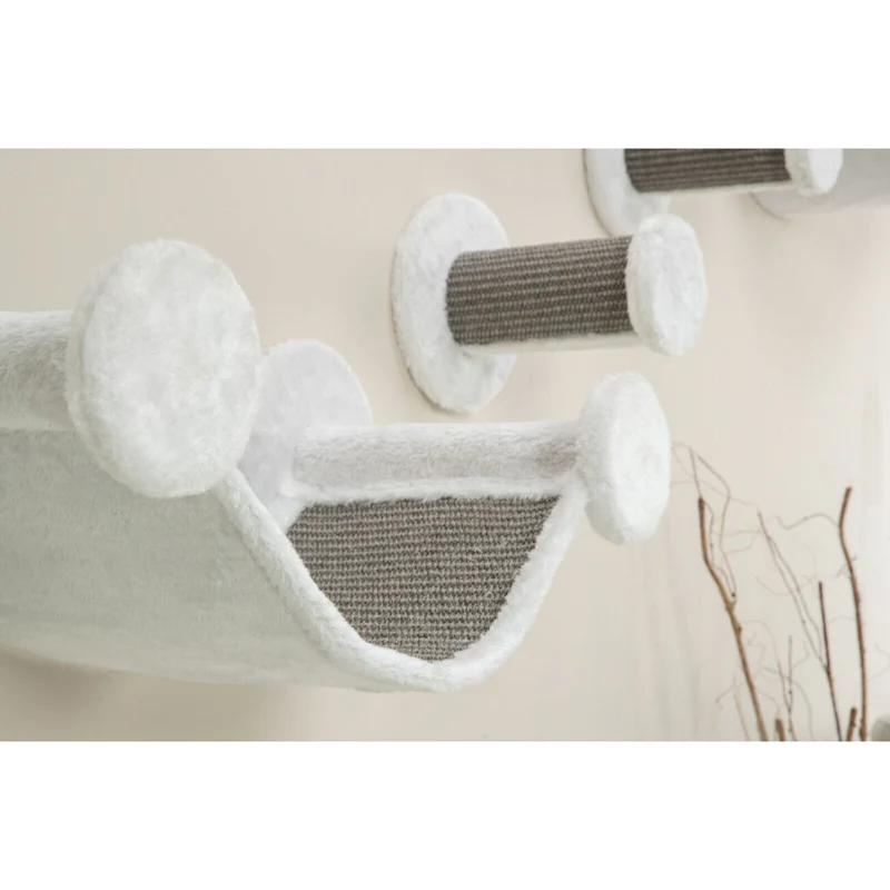Kletterwand für Katzen, 4-teilig