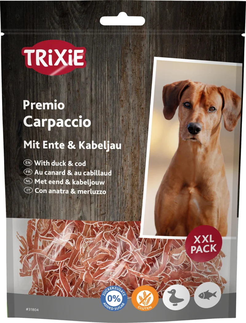 Carpaccio mit Ente & Kabeljau