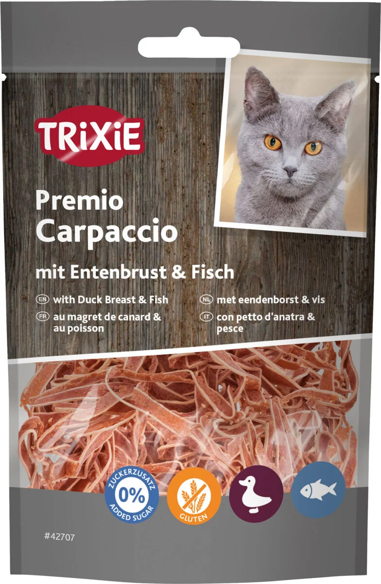 Premio Carpaccio mit Entenbrust & Fisch