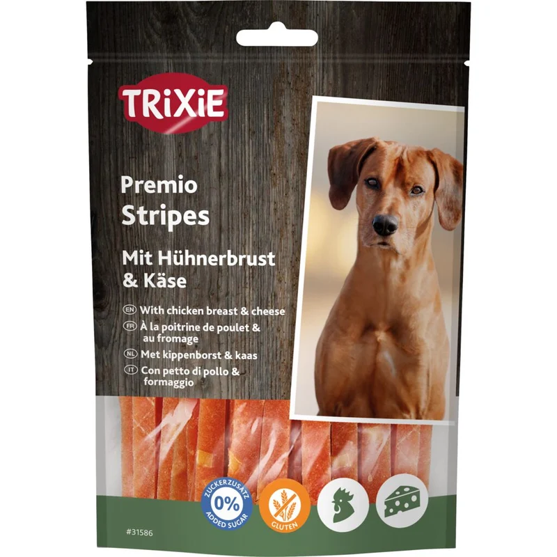 Premio Stripes mit Hühnerbrust & Käse