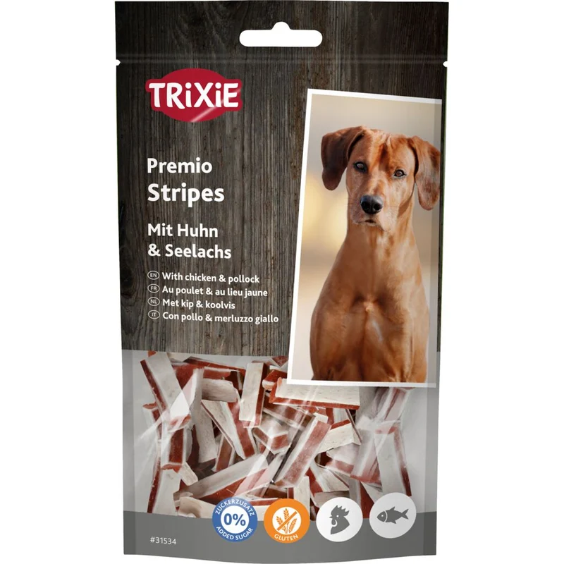 Premio Stripes mit Huhn & Seelachs