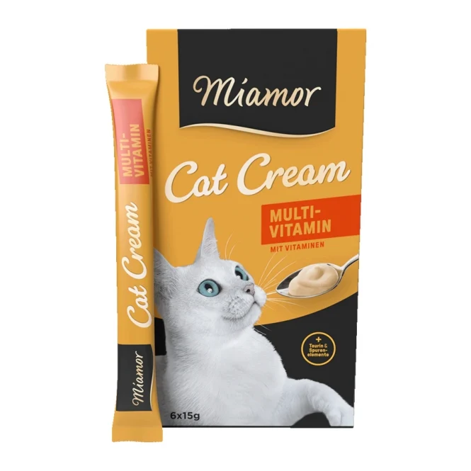 Miamor Cat Confect Multi-Vitamin Cream 6x15g – Vitamine zum Verlieben