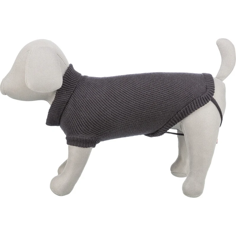TRIXIE Pullover CityStyle Berlin – Hundepullover aus Baumwolle & Wolle