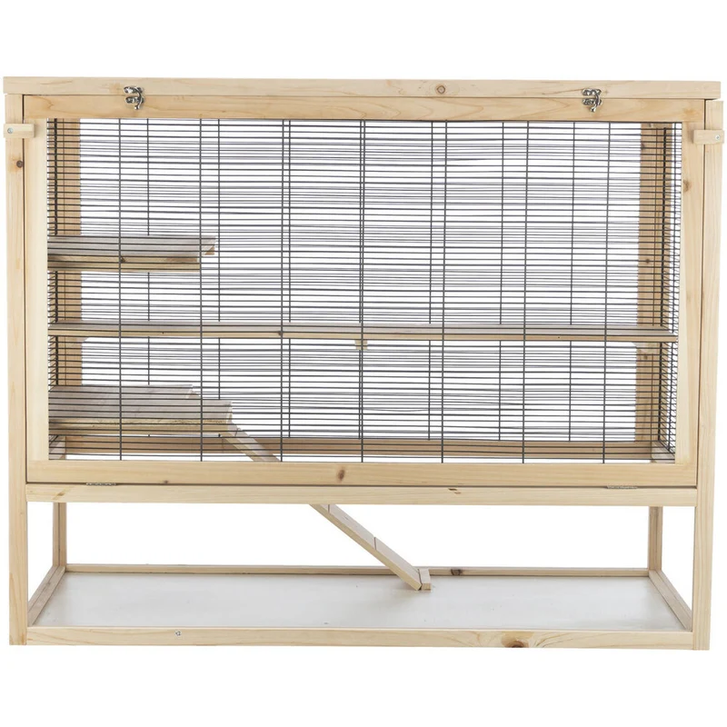 Kleintierkäfig Nagerheim aus Holz