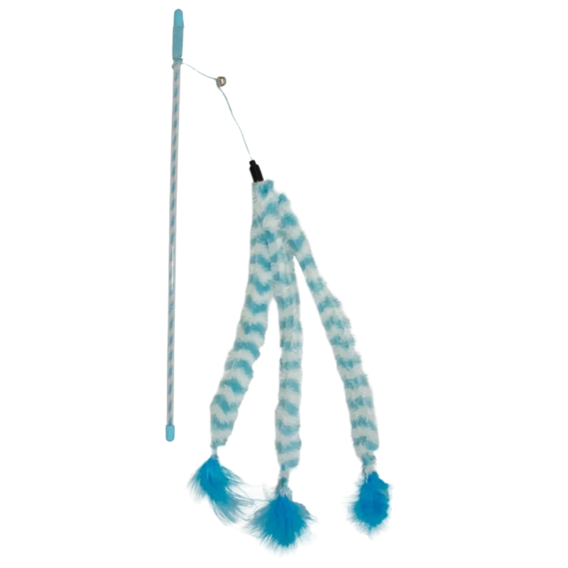 Duvoplus Cat Toy Spielangel Catchy Plüsch – Interaktiver Spielspaß für deine Katze