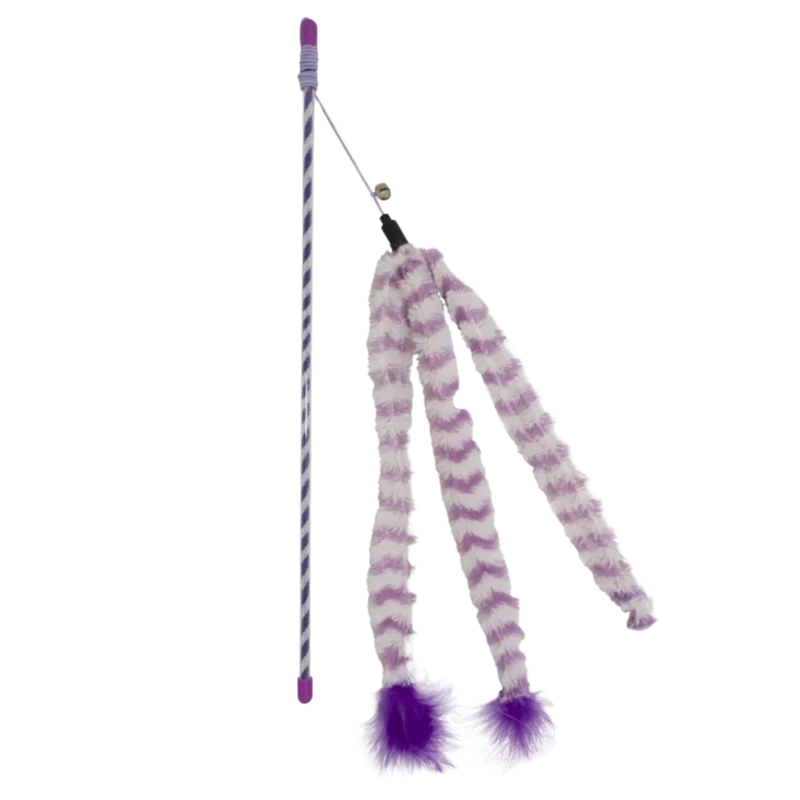 Duvoplus Cat Toy Spielangel Catchy Plüsch – Interaktiver Spielspaß für deine Katze