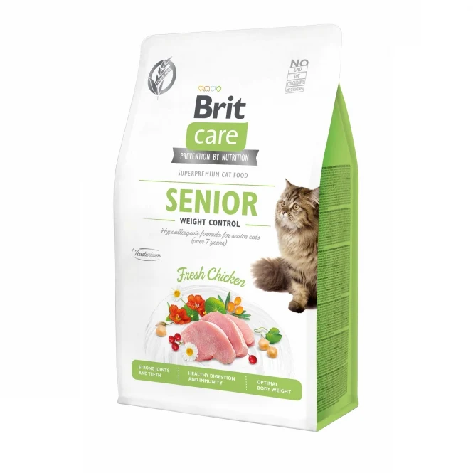 Brit Care Cat - Für ältere Katzen - mit frischem Huhn