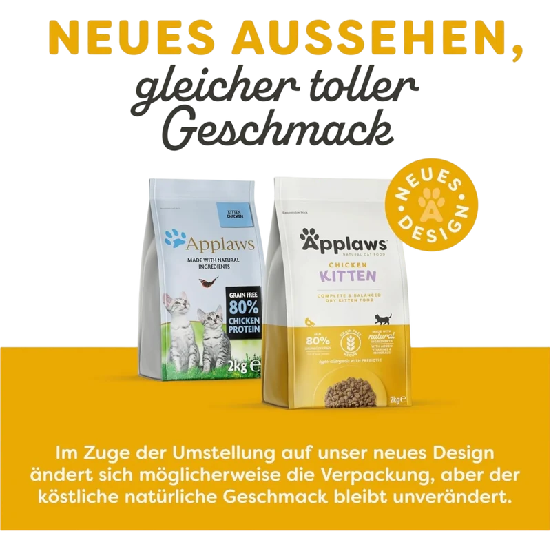 Applaws Kitten Trockenfutter – Natürlich gut wachsen