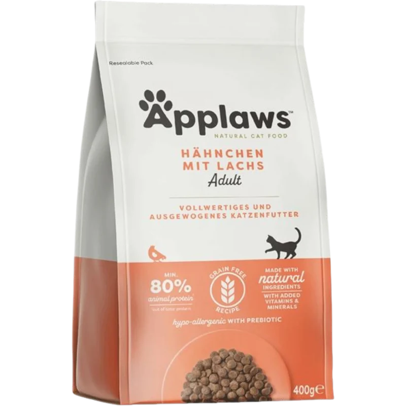 Applaws Adult – Hühnchen & Lachs – Natürliche Premium-Nahrung für Ihre Katze