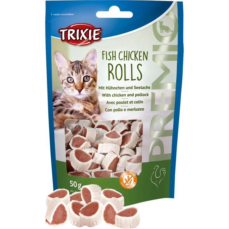 Premio Fish Chicken Rolls, Hühnchen/Seelachs