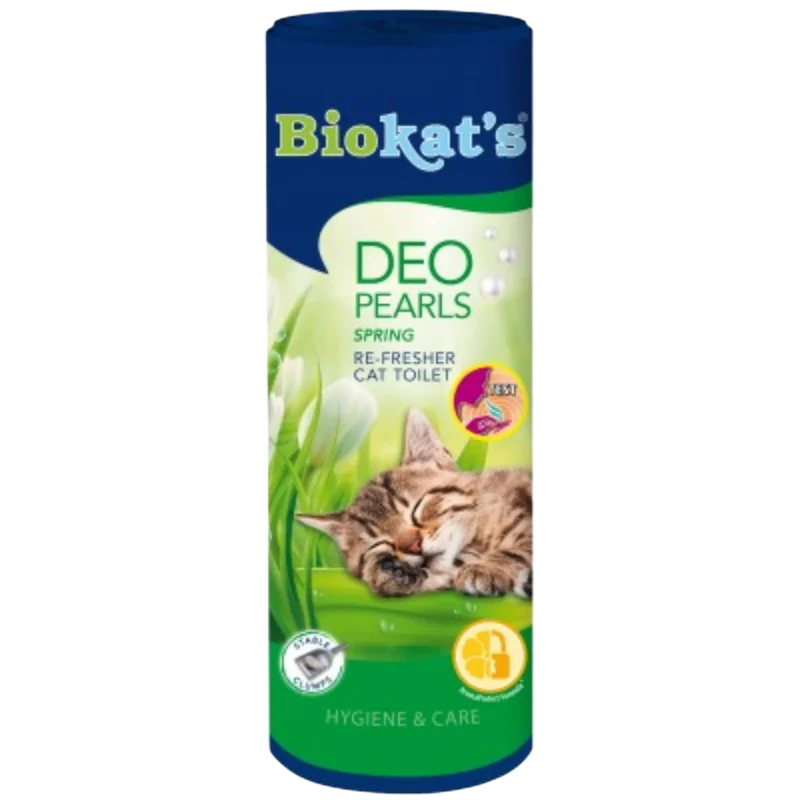 Biokats Deo Pearls Cotton Blossom 700 g – Der erfrischende Duft für Ihre Katzentoilette
