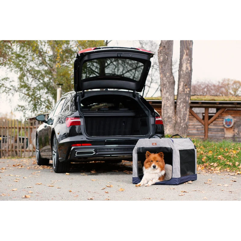 Knuffelwuff faltbare Hundebox Transportbox Denali
