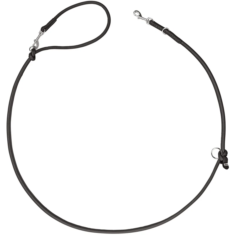 SOHO MINI Set Halsband & Leine | schwarz