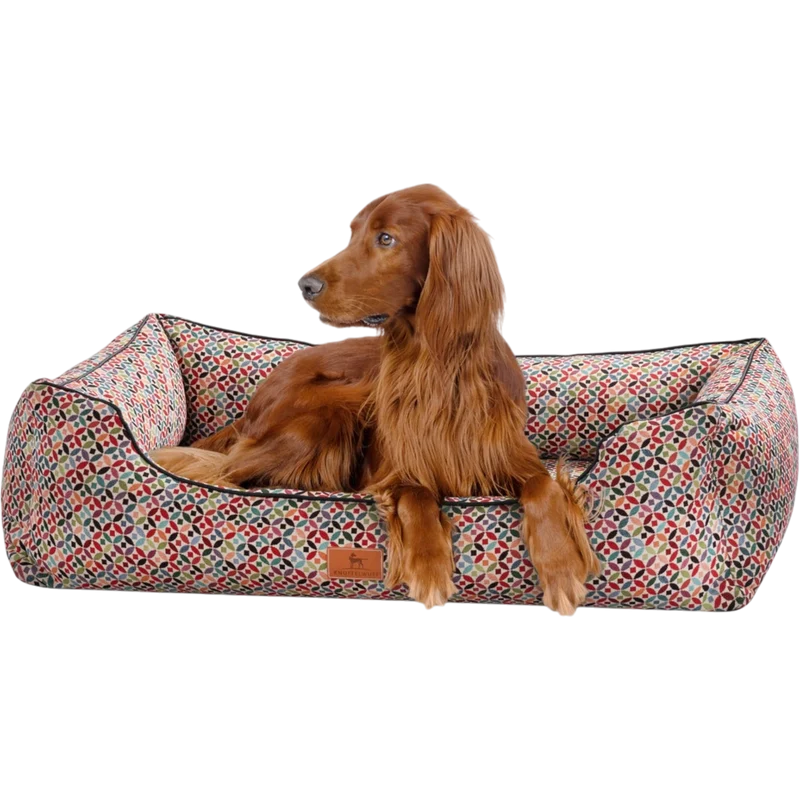 Knuffelwuff Orthopädisches Hundebett Marrakesch – Exotischer Stil trifft auf höchsten Komfort