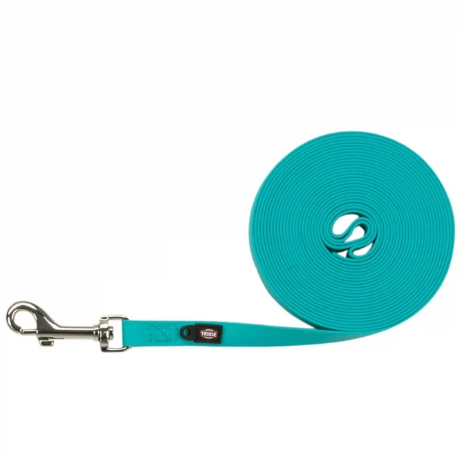 Trixie Easy Life Schleppleine – Neongelb & Ozean für maximale Kontrolle & Bewegungsfreiheit 🐕
