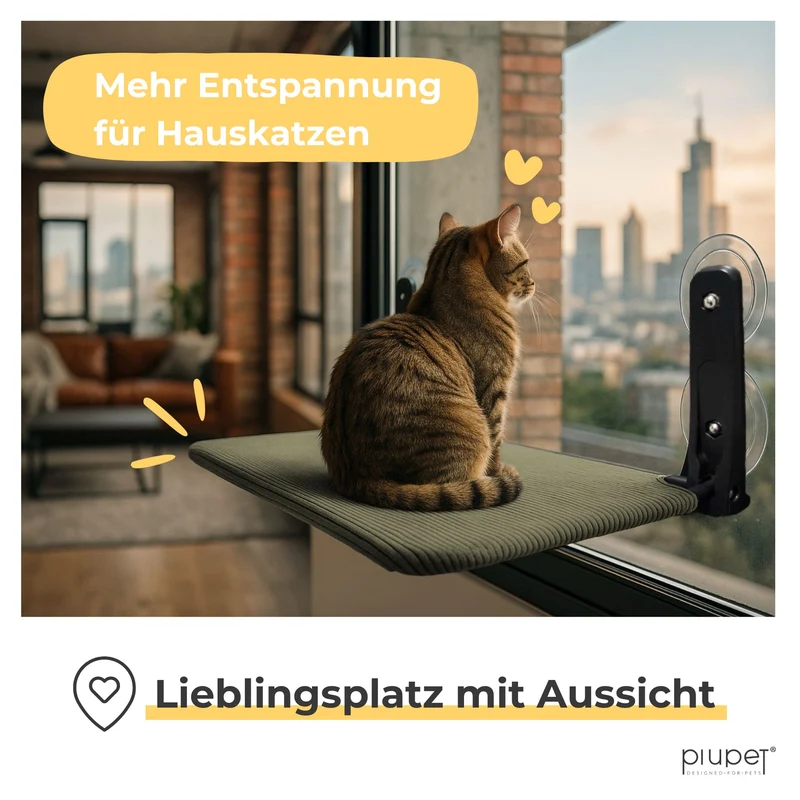 Katzenfensterliege "MILA"