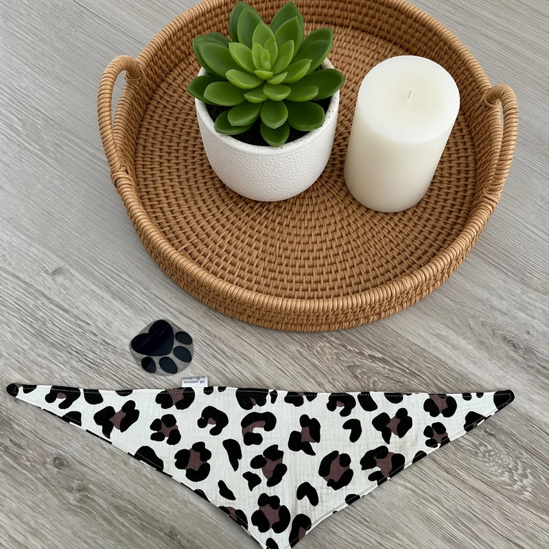 JM Petplace Hundehalstuch - Leopard