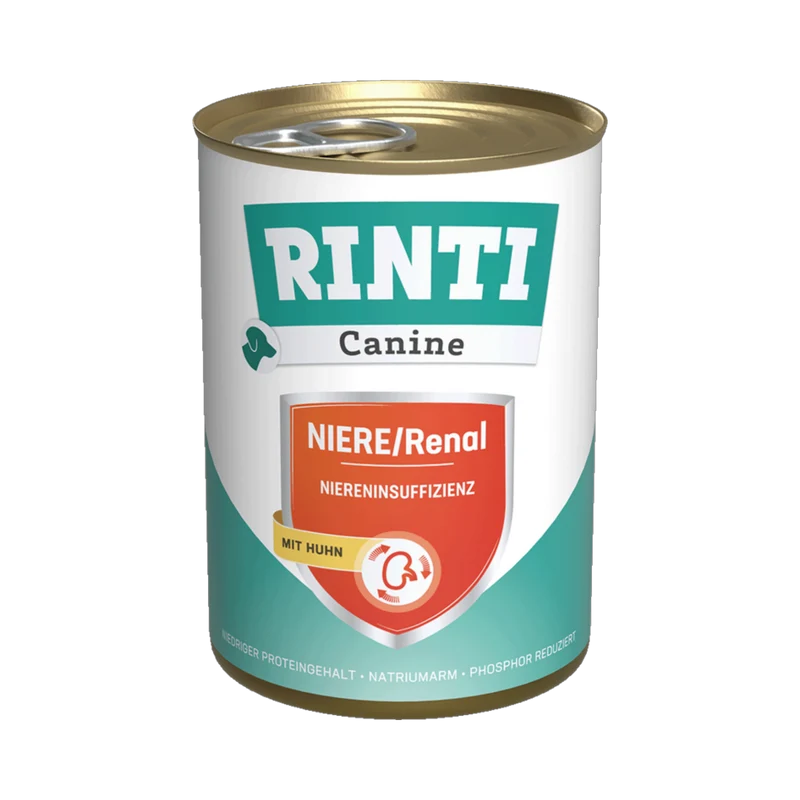 De Hun’nenhoff | RINTI Canine Niere/Renal Huhn – Diätfutter bei Niereninsuffizienz