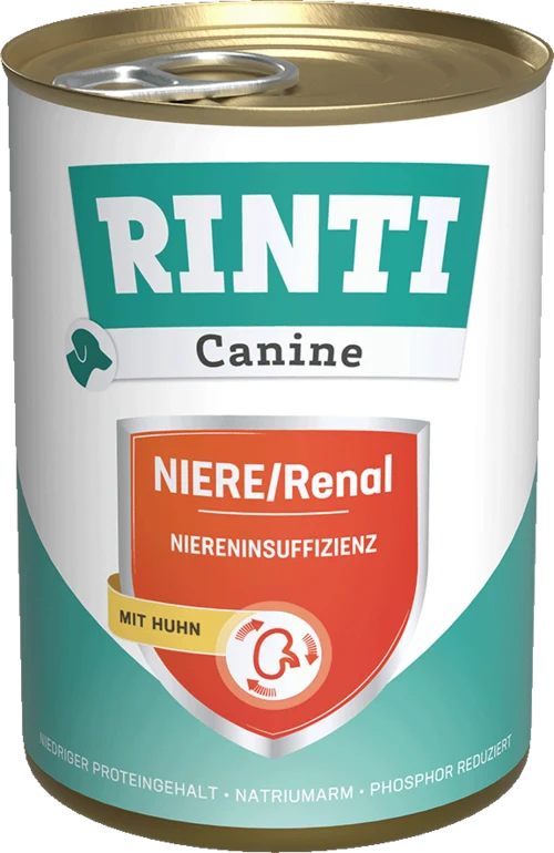 De Hun’nenhoff | RINTI Canine Niere/Renal Huhn – Diätfutter bei Niereninsuffizienz
