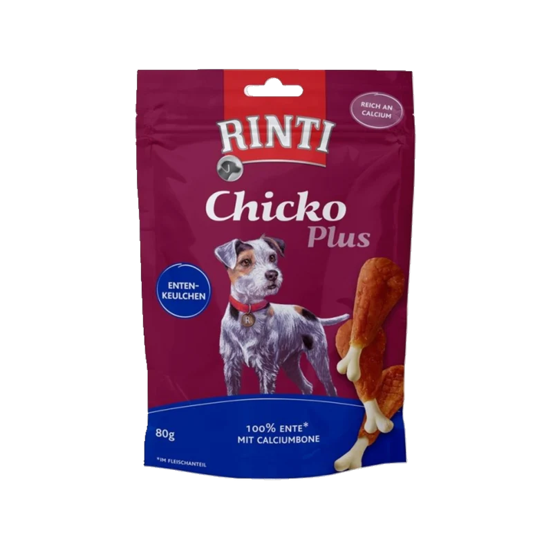 De Hun’nenhoff | Rinti Chicko Plus Entenkeulchen 80g